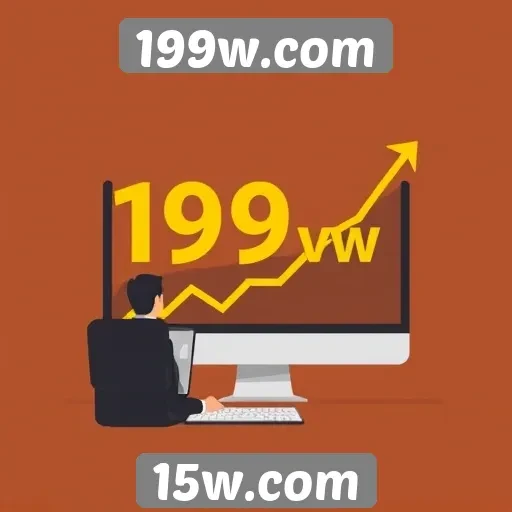 O crescimento do tráfego no 199w.com nos últimos meses